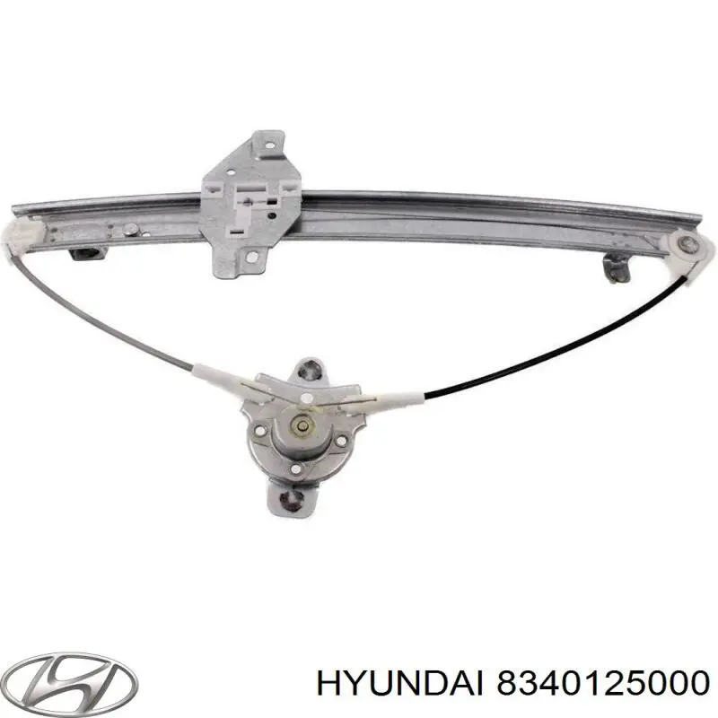 8340125000 Hyundai/Kia mecanismo de elevalunas, puerta trasera izquierda