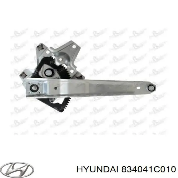 834041C010 Hyundai/Kia mecanismo de elevalunas, puerta trasera derecha