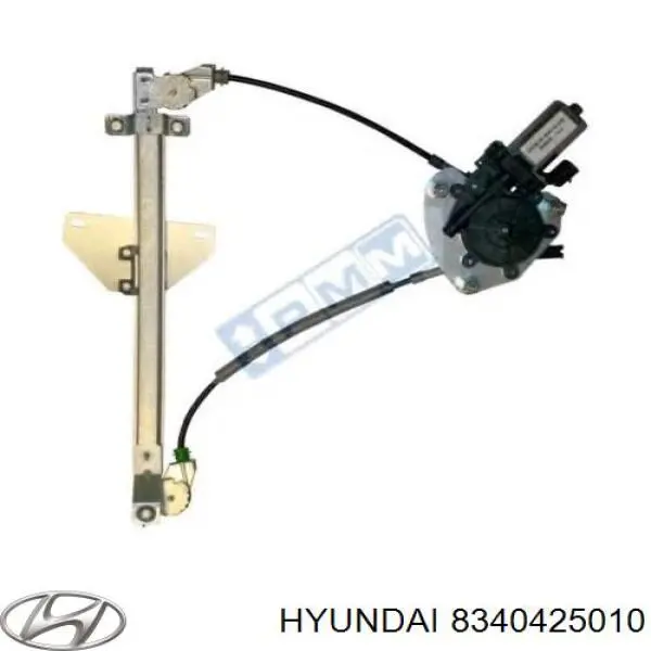 Comprar 8340425010 Hyundai/Kia Mecanismo de elevalunas de la puerta trasera derecha