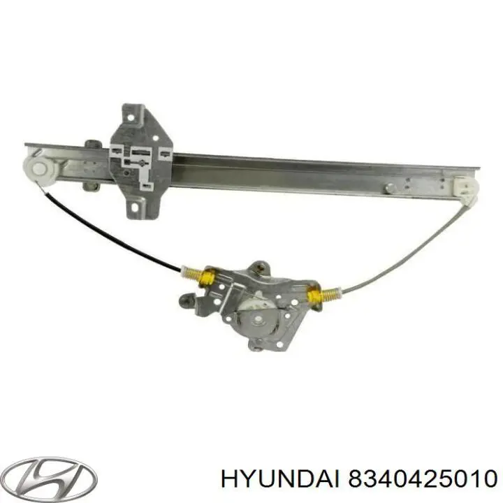 Mecanismo alzacristales, puerta trasera derecha para Hyundai Accent (LC)
