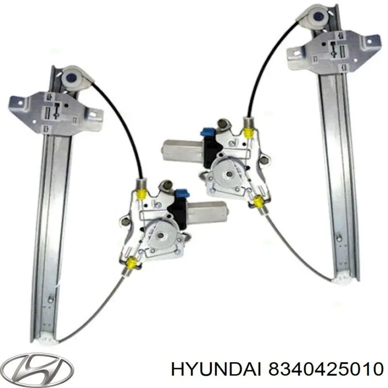 Mecanismo de elevalunas de la puerta trasera derecha 8340425010 Hyundai/Kia