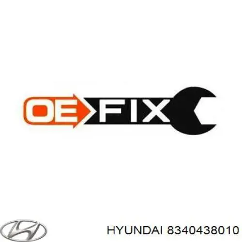 8340438010 Hyundai/Kia mecanismo de elevalunas, puerta trasera derecha