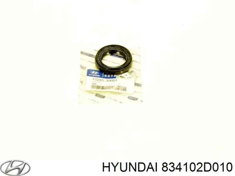 834102D010 Hyundai/Kia luna de puerta trasera izquierda