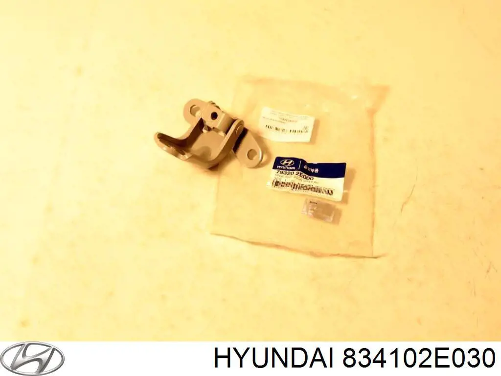 834102E030 Hyundai/Kia luna de puerta trasera izquierda