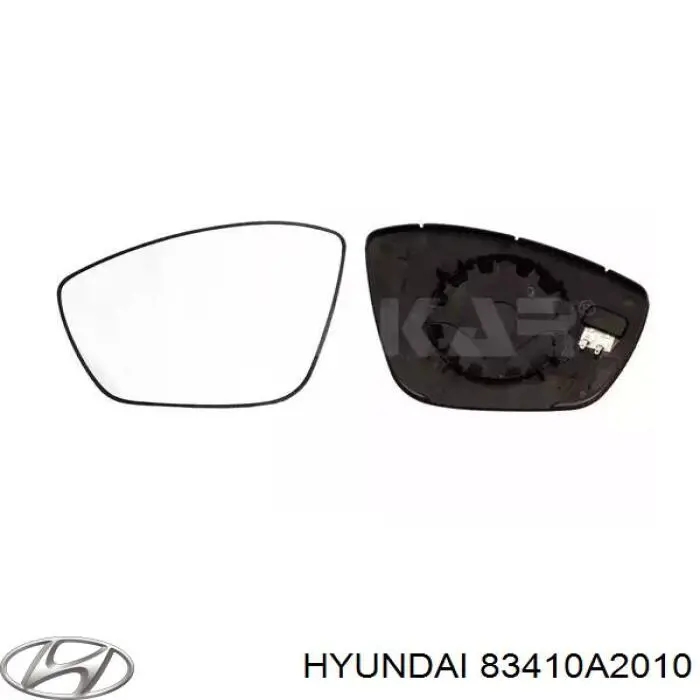 83410a2010 Hyundai/Kia luna de puerta trasera izquierda