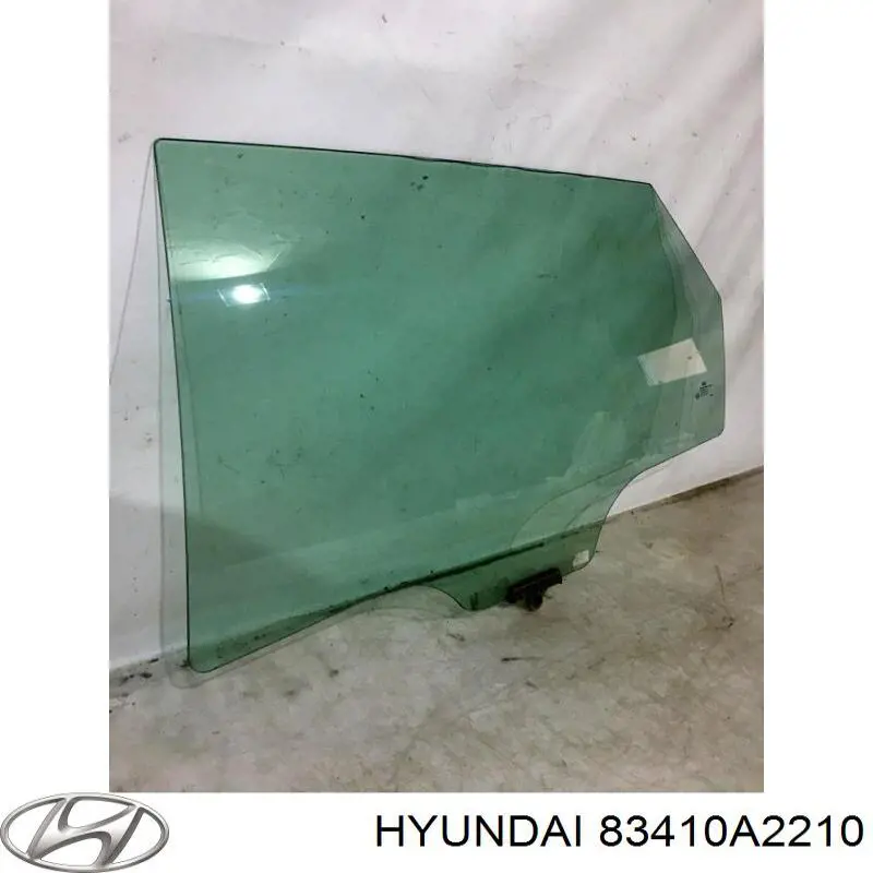 83410A2210 Hyundai/Kia luna de puerta trasera izquierda