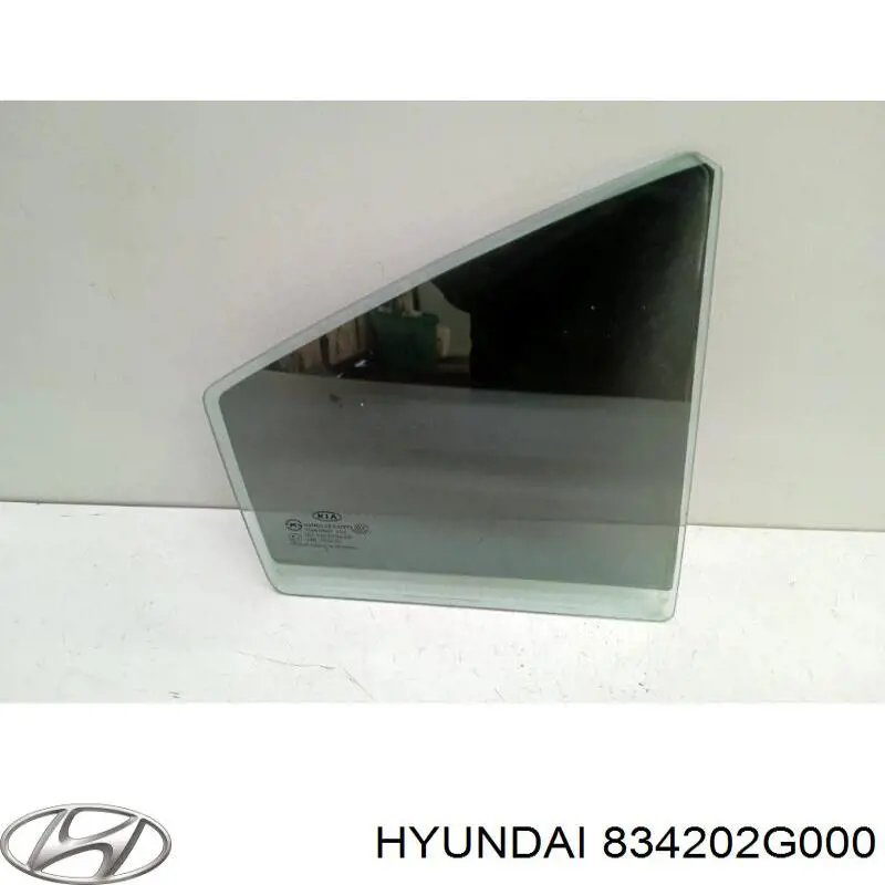 834202G000 Hyundai/Kia luna de puerta trasera derecha