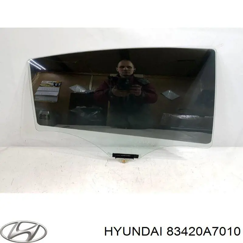 83420A7010 Hyundai/Kia luna de puerta trasera derecha