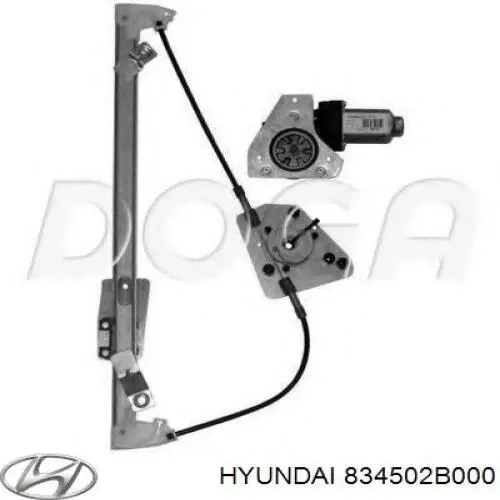 Comprar 834502B000 Hyundai/Kia Motor del elevalunas de la puerta trasera izquierda