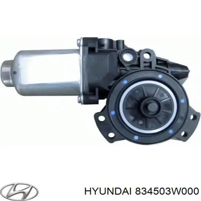 834503W000 Hyundai/Kia motor eléctrico, elevalunas, puerta trasera izquierda