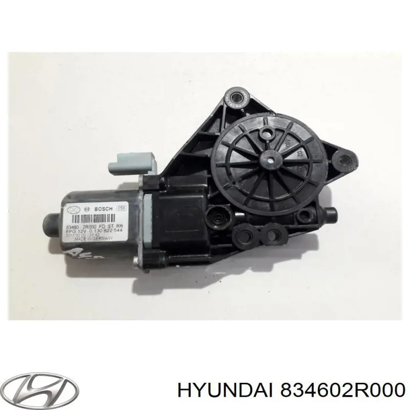 Mecanismo alzacristales, puerta trasera derecha para Hyundai I30 (FD)