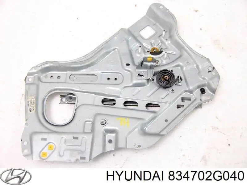 834012G010 Hyundai/Kia mecanismo de elevalunas, puerta trasera izquierda