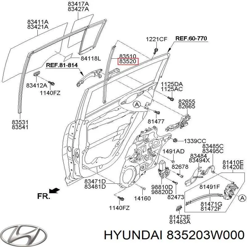 835203W000 Hyundai/Kia