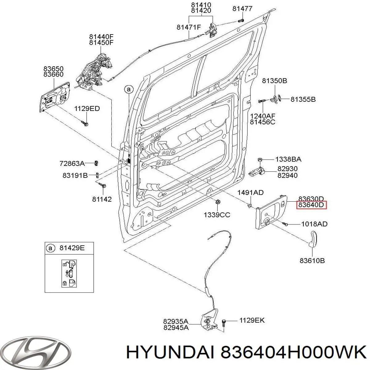 836404H000WK Hyundai/Kia