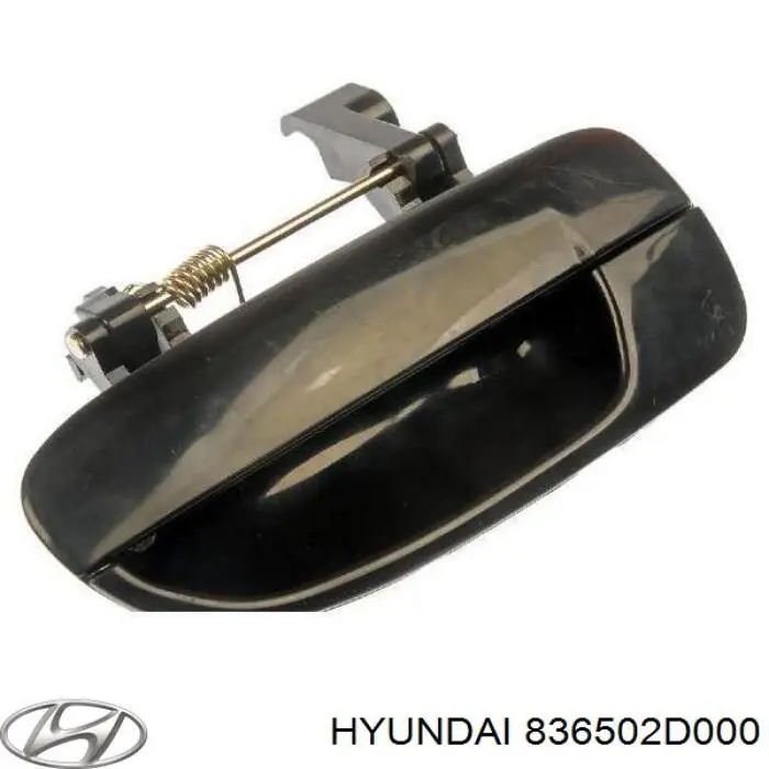 836502D000 Hyundai/Kia tirador de puerta exterior trasero izquierdo