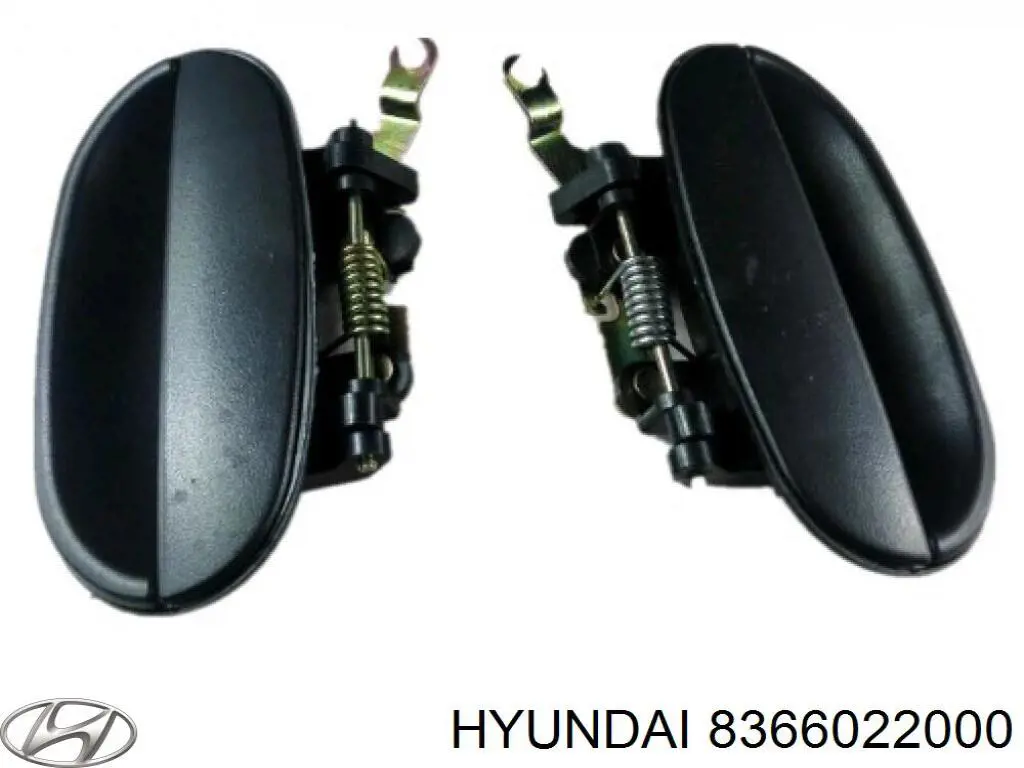 Tirador de puerta exterior trasero derecho Hyundai Accent 