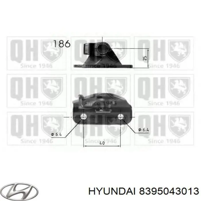 Amortiguadores maletero Hyundai H100 P