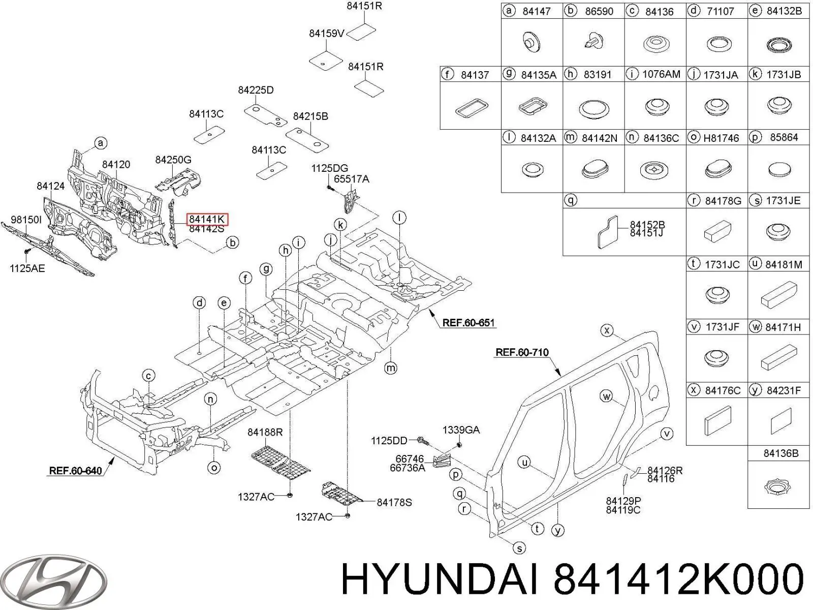 841412K000 Hyundai/Kia