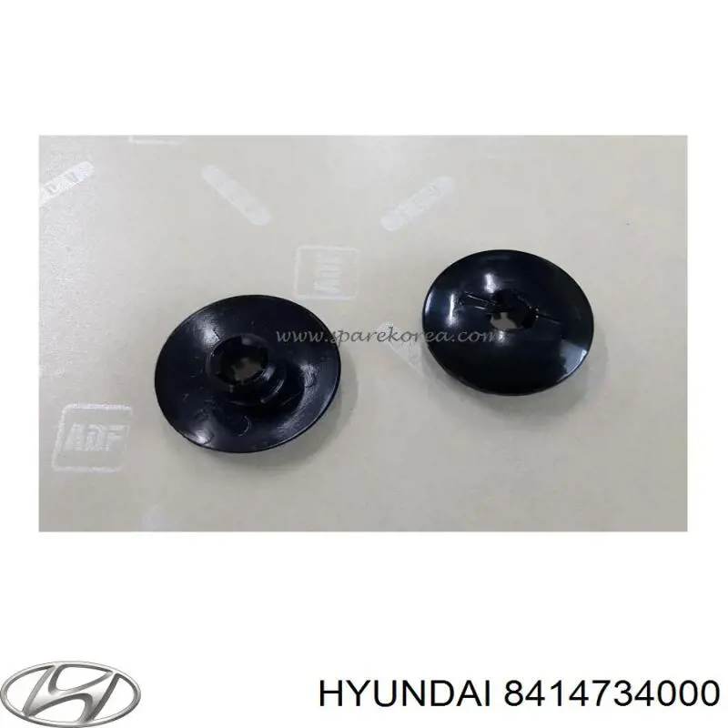 0K95A68615 Hyundai/Kia clips de fijación de pasaruedas de aleta delantera