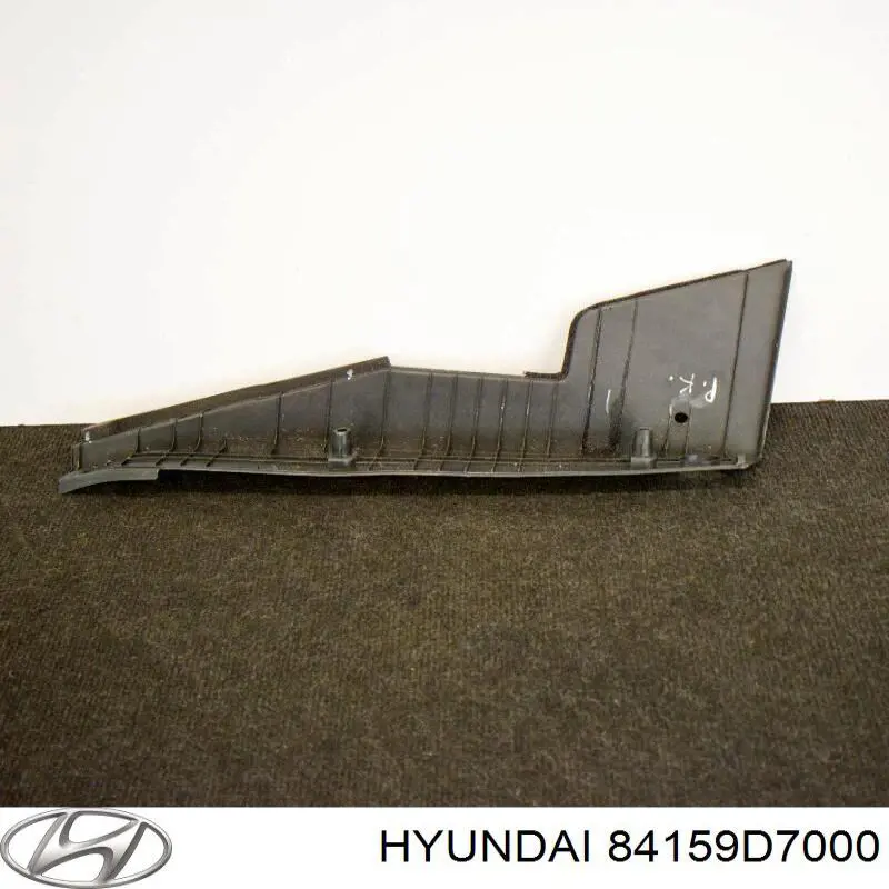 Comprar 84159D7000 Hyundai/Kia Moldura de guardabarros delantero izquierdo