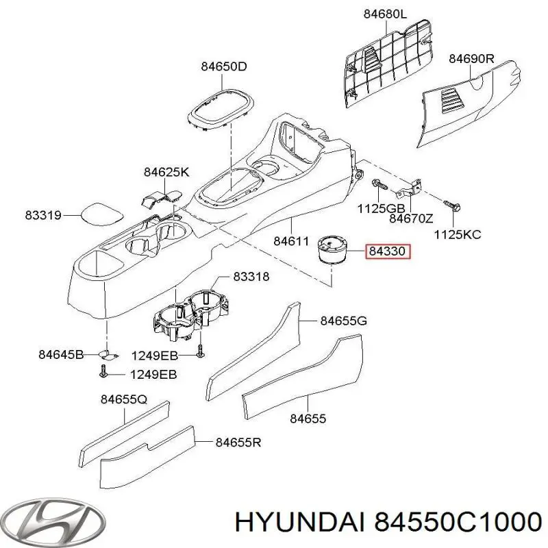 84550C1000 Hyundai/Kia