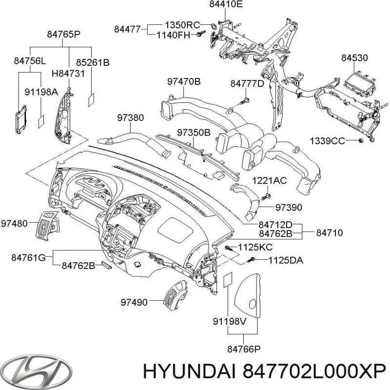 847702L000XP Hyundai/Kia