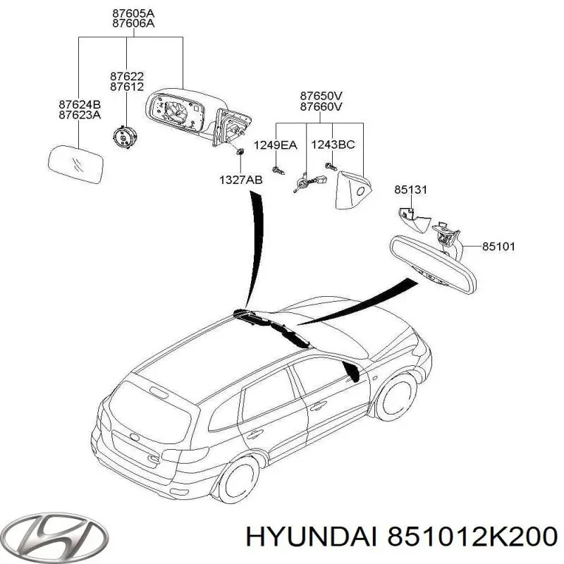 851012K200 Hyundai/Kia