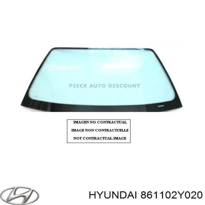 861102Y020 Hyundai/Kia parabrisas