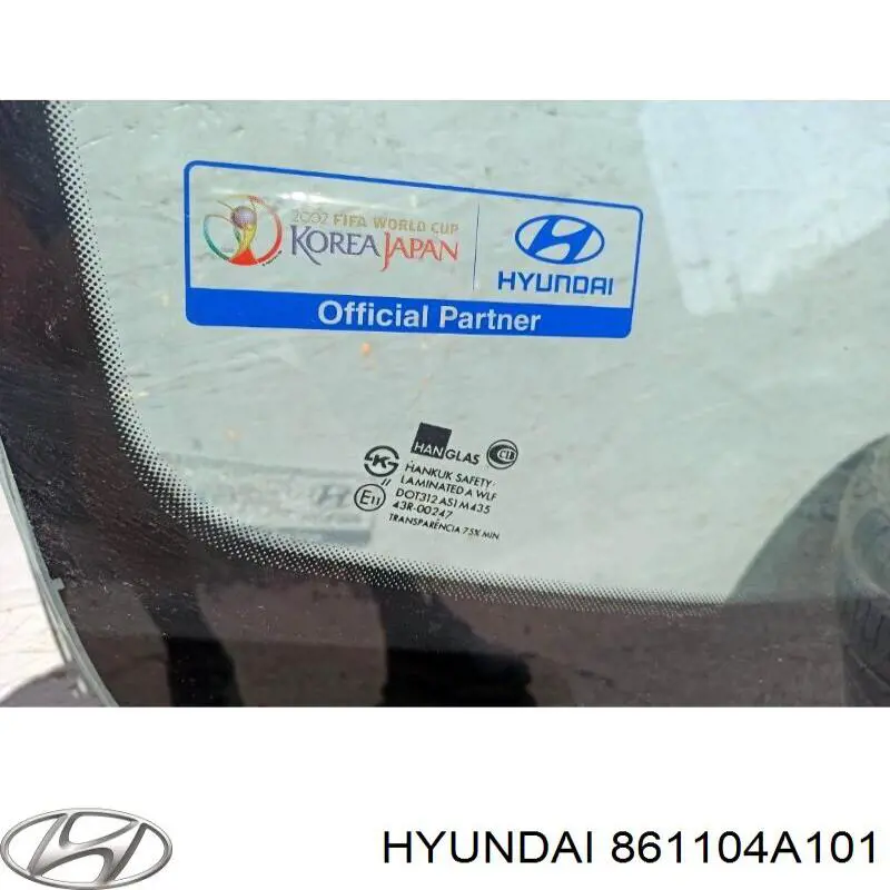 861104A101 Hyundai/Kia parabrisas
