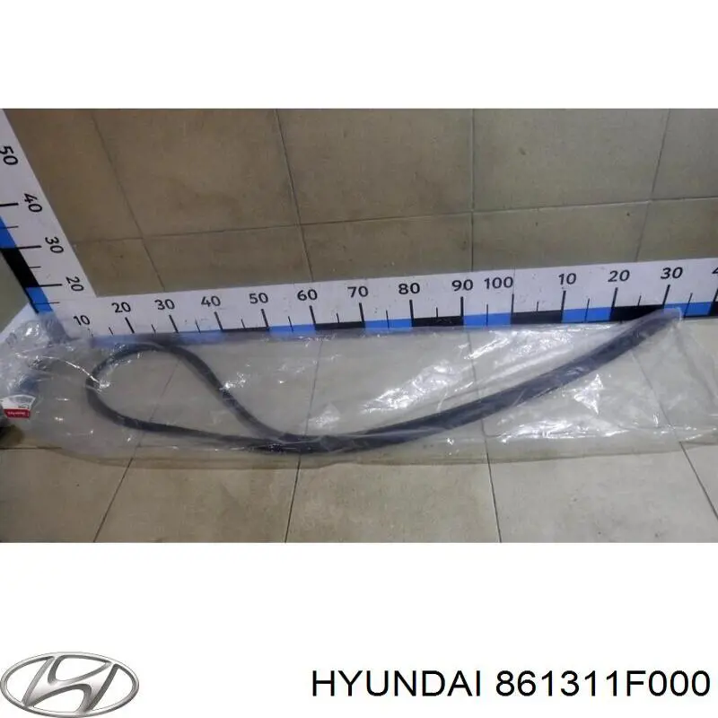 861311F000 Hyundai/Kia moldura de parabrisas
