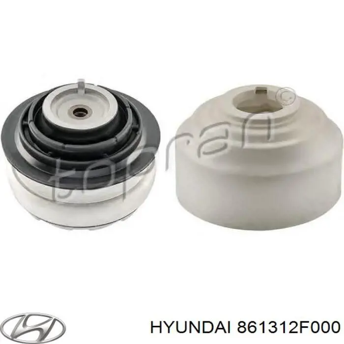 861312F000 Hyundai/Kia moldura de parabrisas
