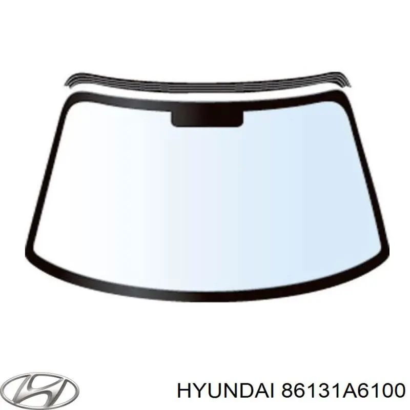 Moldura del parabrisas izquierda/derecha Hyundai/Kia 86131A6100 precio, desde 41,79 EUR