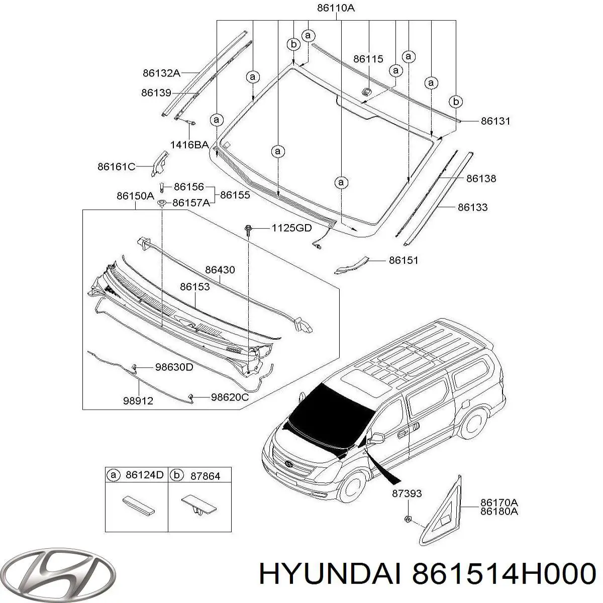 861514H000 Hyundai/Kia