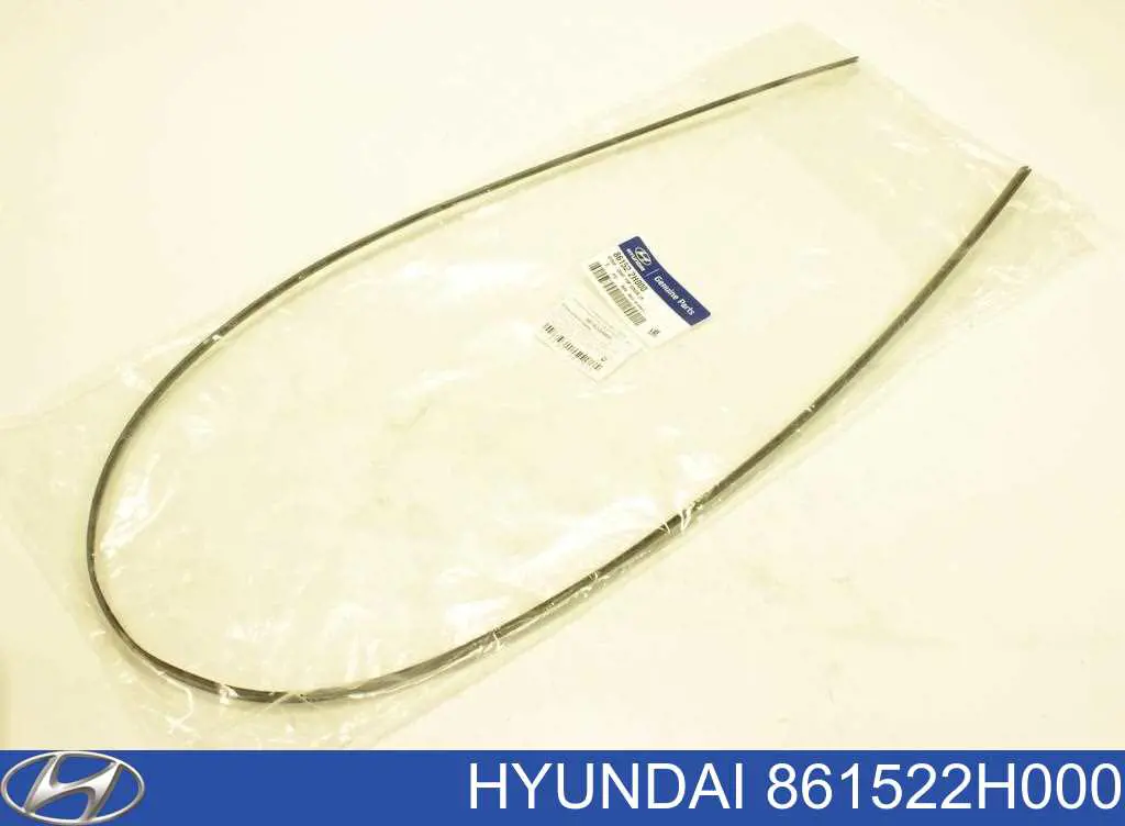 861522H000 Hyundai/Kia Moldura inferior del parabrisas