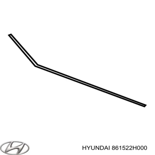 Moldura inferior del parabrisas Hyundai/Kia 861522H000 precio, desde 12,47 EUR