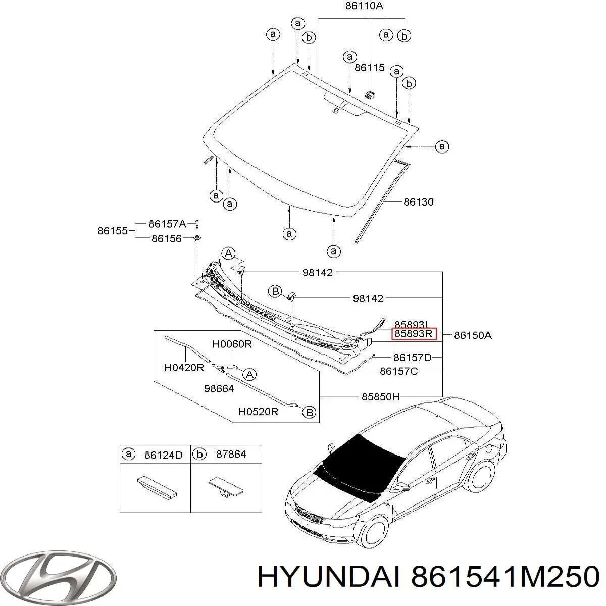 861541M250 Hyundai/Kia