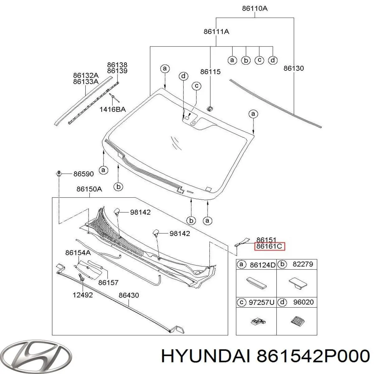 861542P000 Hyundai/Kia