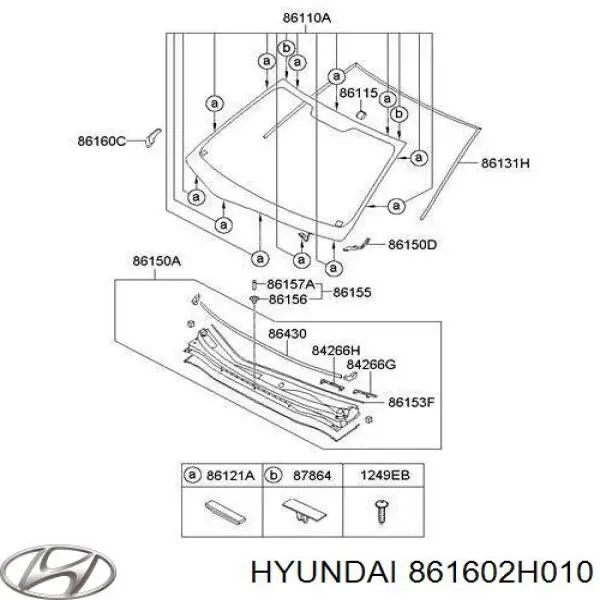 Tapa de motor Hyundai/Kia 861602H010 precio, desde 34,80 EUR