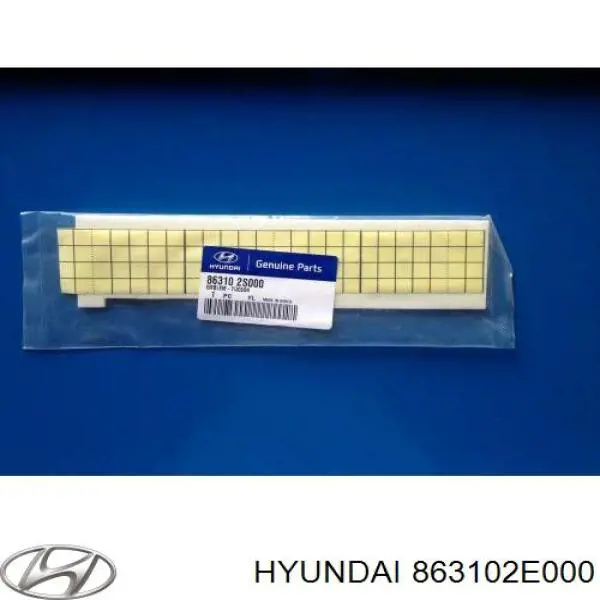 863102E000 Hyundai/Kia emblema de tapa de maletero