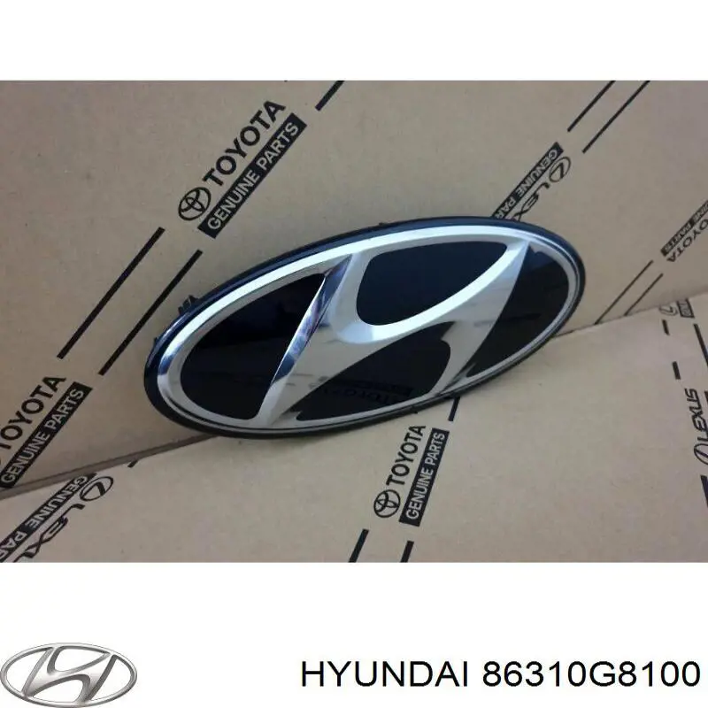 Emblema de la rejilla Hyundai Sonata 7 (LF)