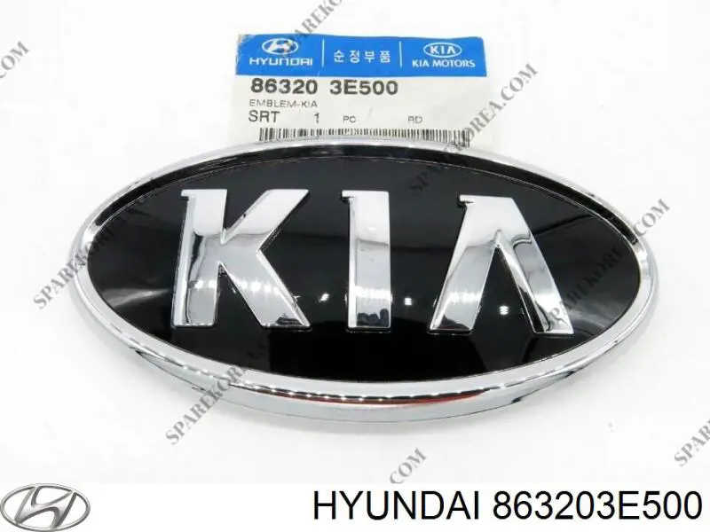 Comprar 863203E500 Hyundai/Kia Emblema de la parrilla del radiador