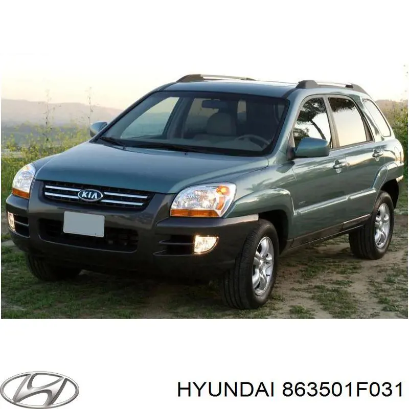 Comprar 863501F031 Hyundai/Kia Rejilla frontal