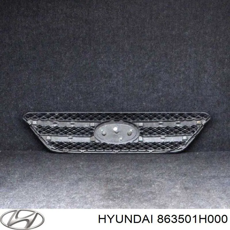 Parrilla 863501H000 Hyundai/Kia
