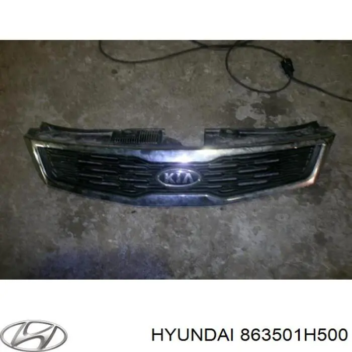 Comprar 863501H500 Hyundai/Kia Rejilla frontal