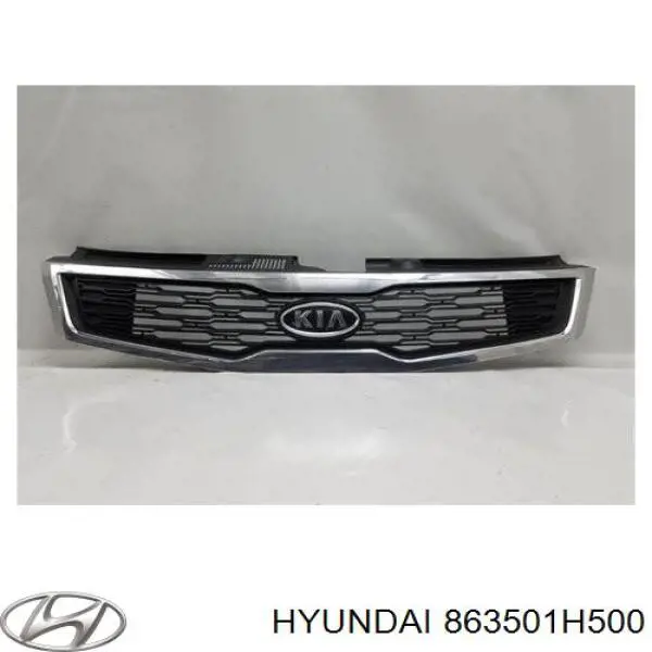 Rejilla delantera Hyundai/Kia 863501H500 precio, desde 182,79 EUR