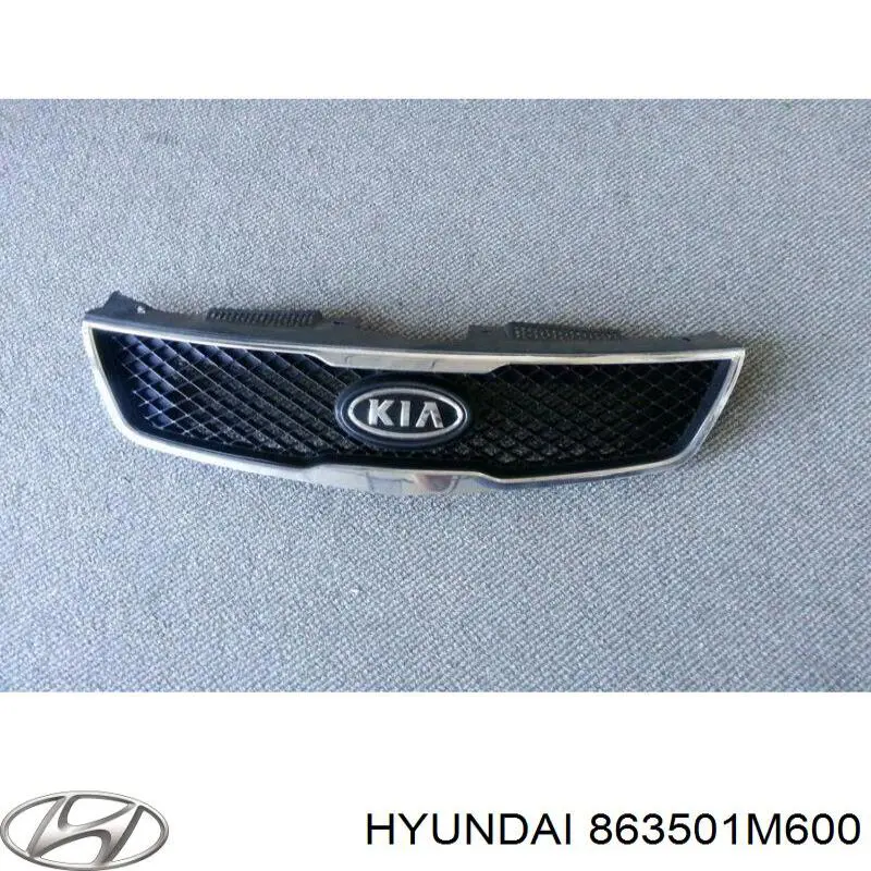 863501M600 Hyundai/Kia panal de radiador