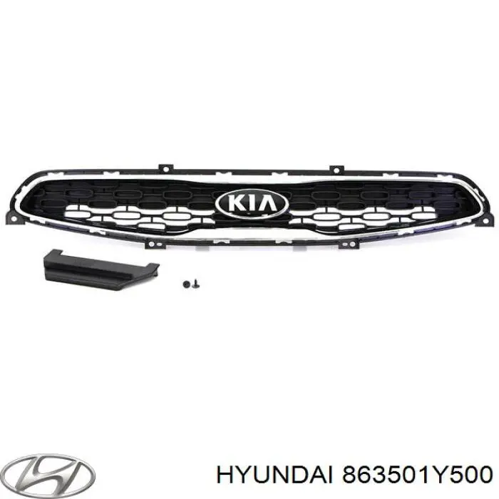 Comprar 863501Y500 Hyundai/Kia Rejilla frontal