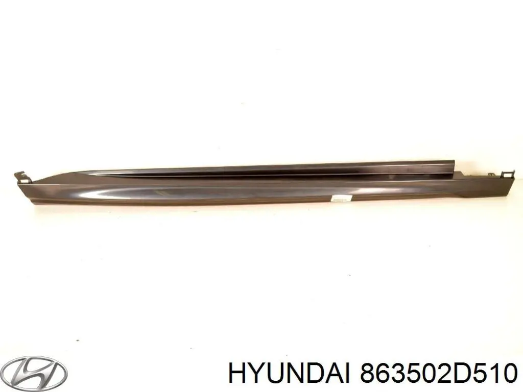 863502D510 Hyundai/Kia rejilla de radiador