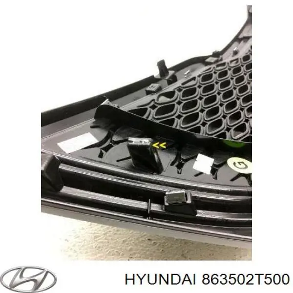 863502T500 Hyundai/Kia rejilla de radiador