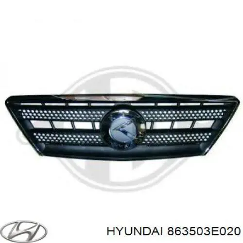 Rejilla delantera Hyundai/Kia 863503E020 precio, desde 75,50 EUR